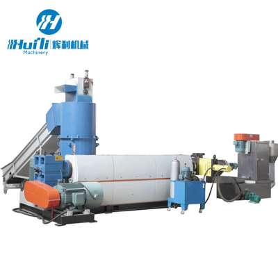 Recycled PP PE Plastic Material Granulator Recycled plastic extruder