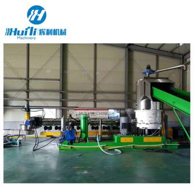 pe pp bopp recycling pelletizing machine/granualation line/plastic film granulator